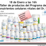 Taller de productos del programa de micronutrientes celulares vitales del Dr. Rath