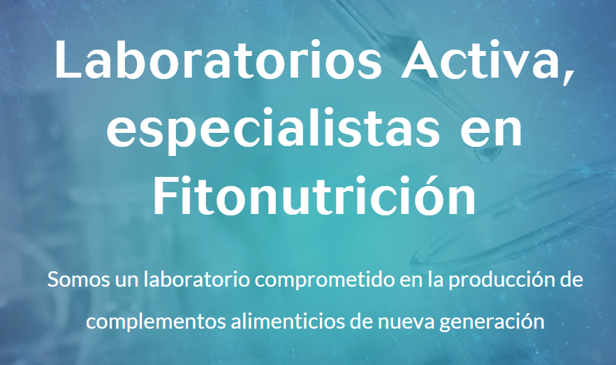 Presentación Laboratories Activa. Conferencia Gratuita ONLINE. Exclusiva profesionales de la salud