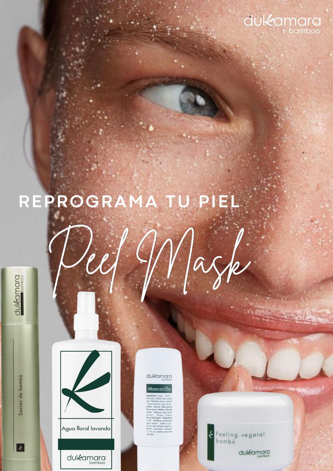 Reprograma tu piel, Peel Mask 7 días con Dulkamara Bamboo. Taller online gratuito