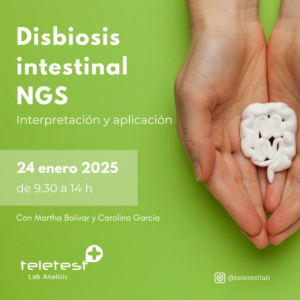 Interpretación y aplicación del estudio de Disbiosis intestinal NGS.